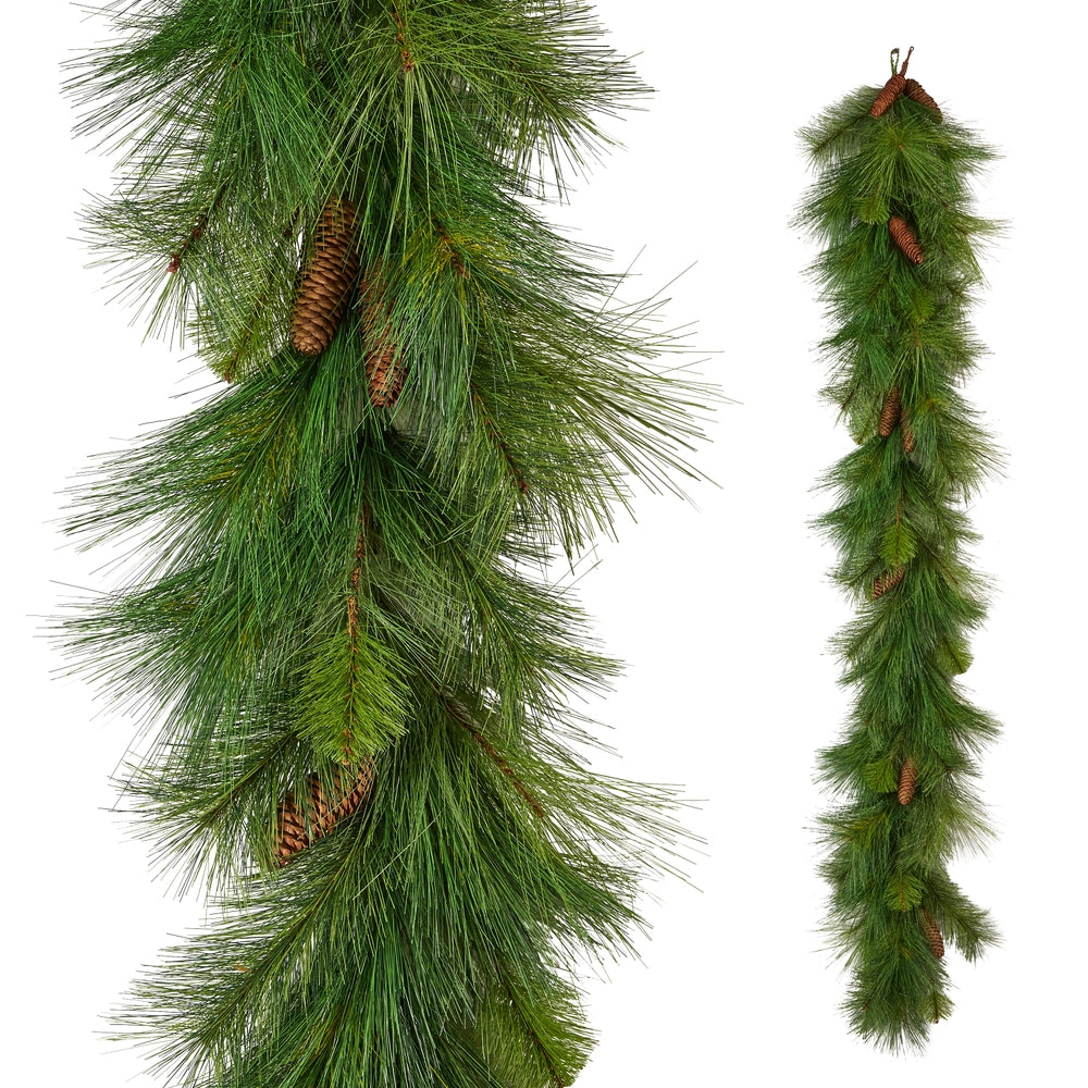 5.5'× 14" Olive Pine Garland