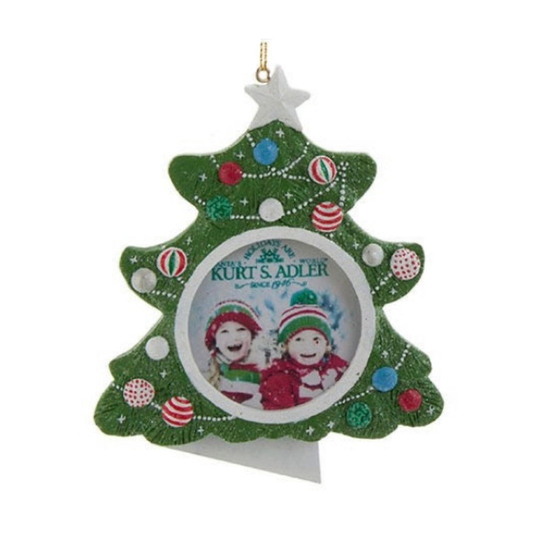 Christmas Tree Photo Frame Ornament