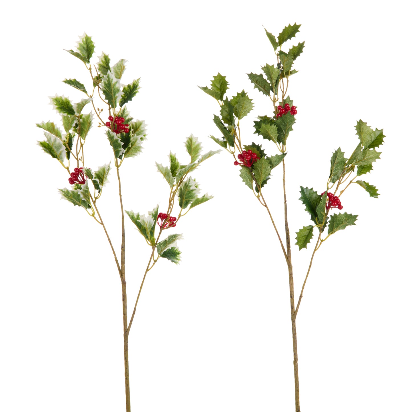 33 Inch Holly Spray