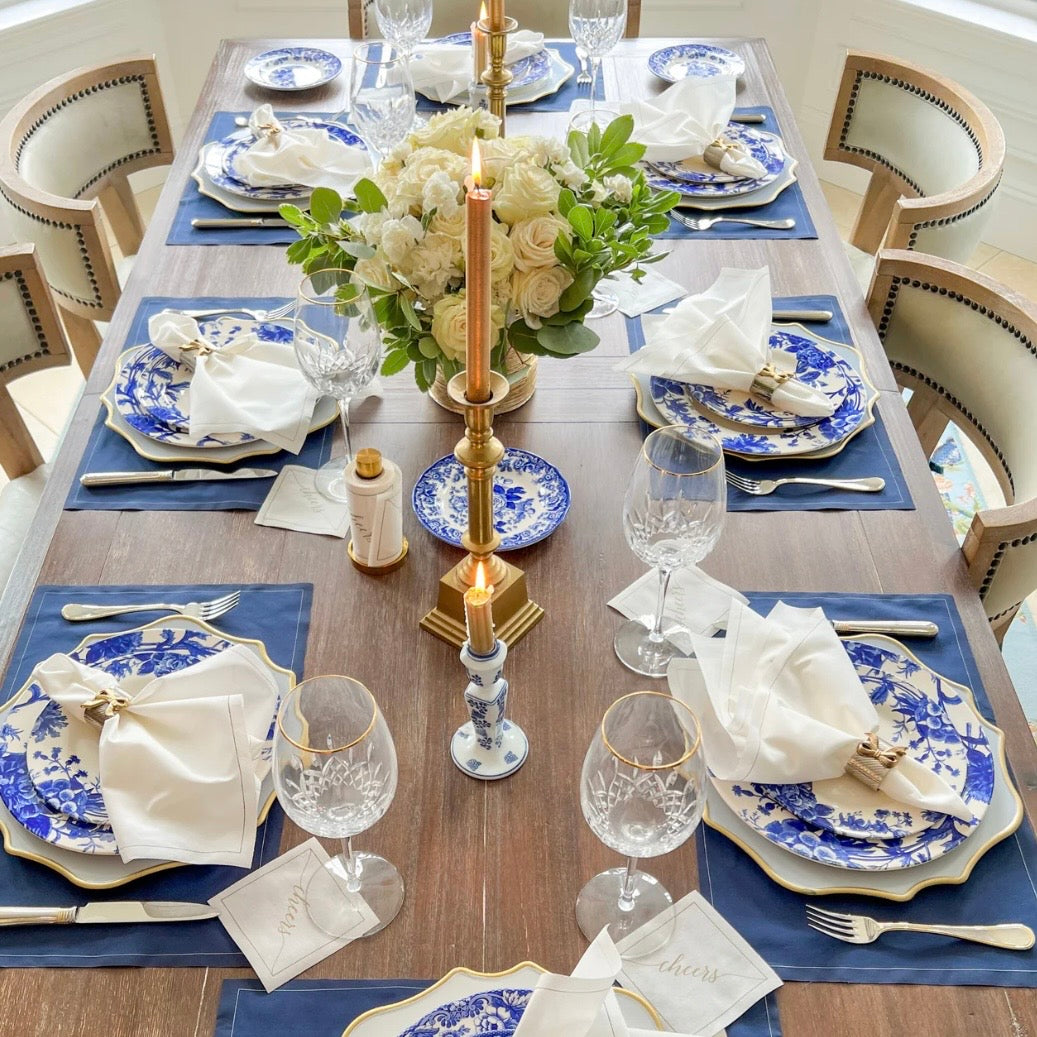 White Rabbit Dinner Napkins (12)