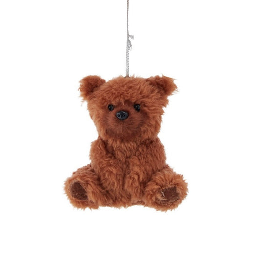 2 Inch Fuzzy Brown Teddy Bear