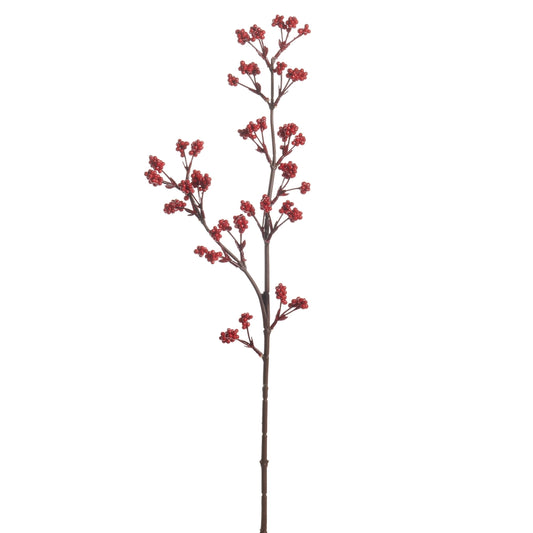 25 Inch Red Berry Spray