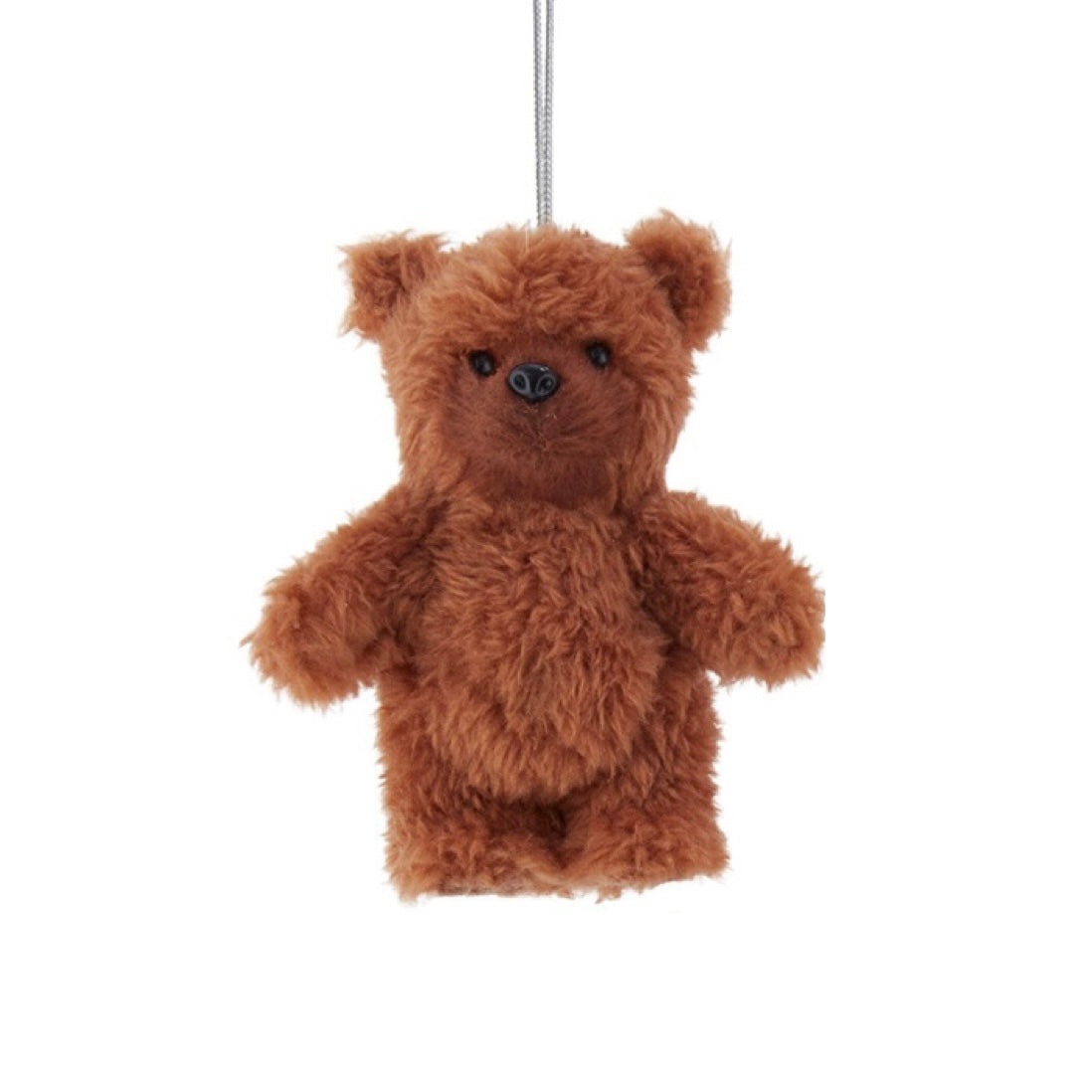 4 Inch Fuzzy Brown Teddy Bear