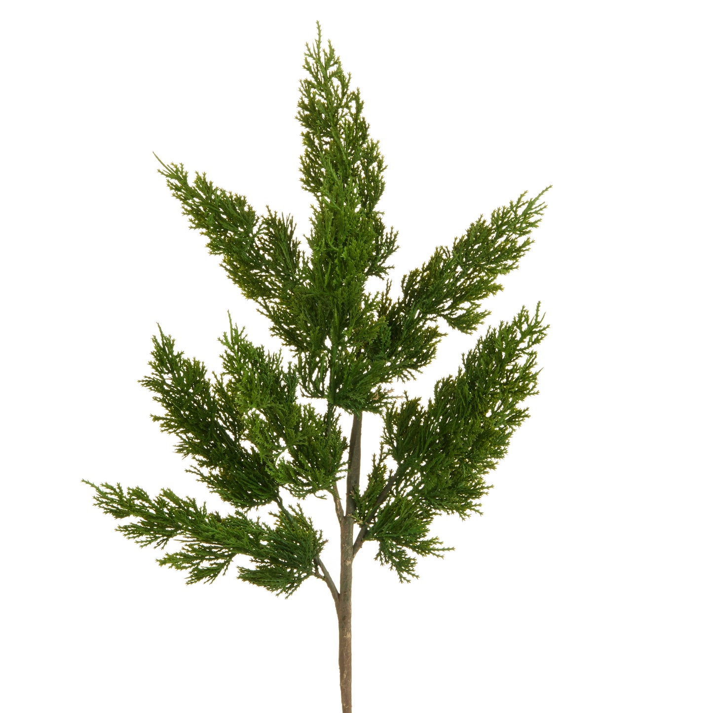 25 Inch Green Cedar Spray