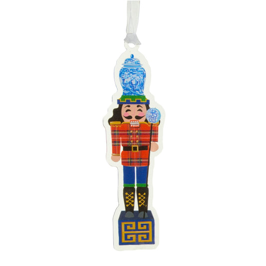 5.5 Inch Noble Nutcracker Acrylic Ornaments (Red)