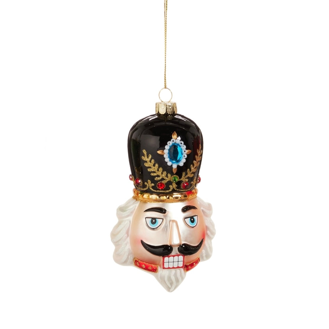 4.75 Inch Nutcracker Head
Ornament (Black)