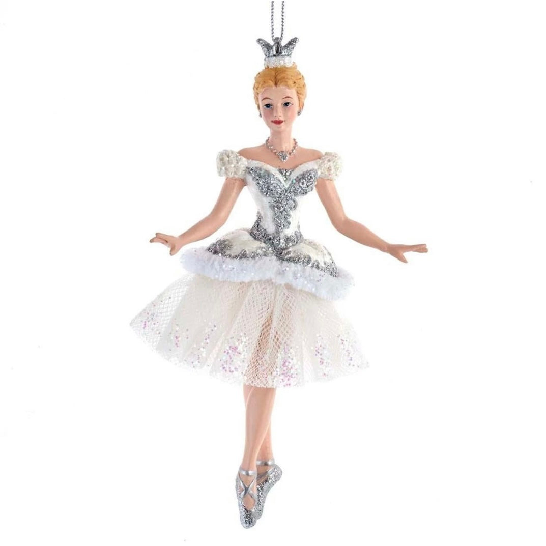 Nutcracker Suite Snow Queen Ballerina Ornament